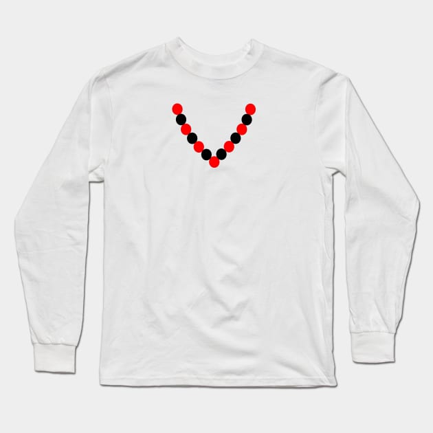Necklace Long Sleeve T-Shirt by RAK20